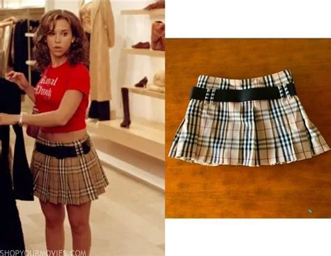 mean girls gretchen burberry skirt|Mean Girls wardrobe review.